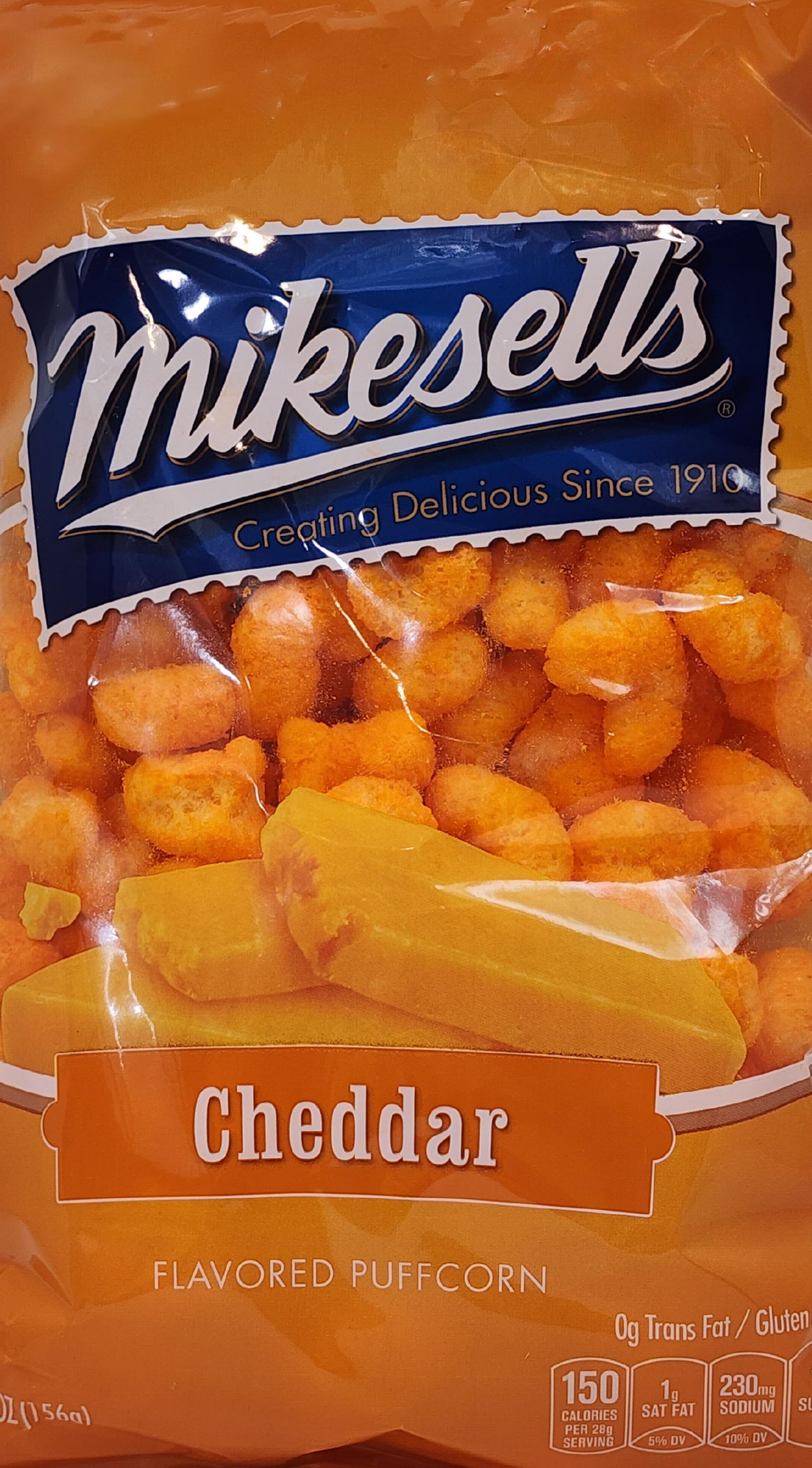 Mikesell's Cheddar puffcorn